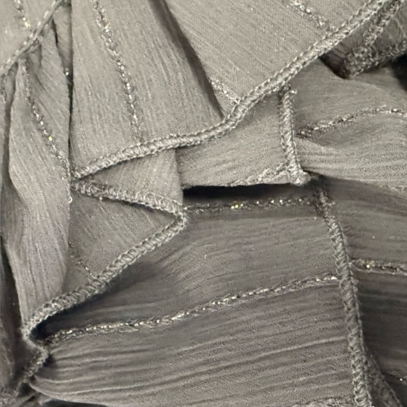 NWT Fate Sheer Black Lace Blouse M Whimsigoth Witchcore Edwardian Vampire Top - Picture 13 of 13